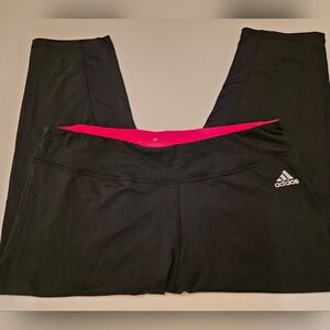 Adidas Women's Black Capri Leggings ~ Size Large